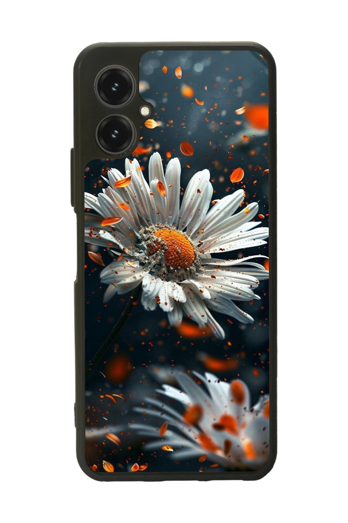 Omix X5 Uyumlu Cicek Tasarımlı Glossy Premium Kılıf