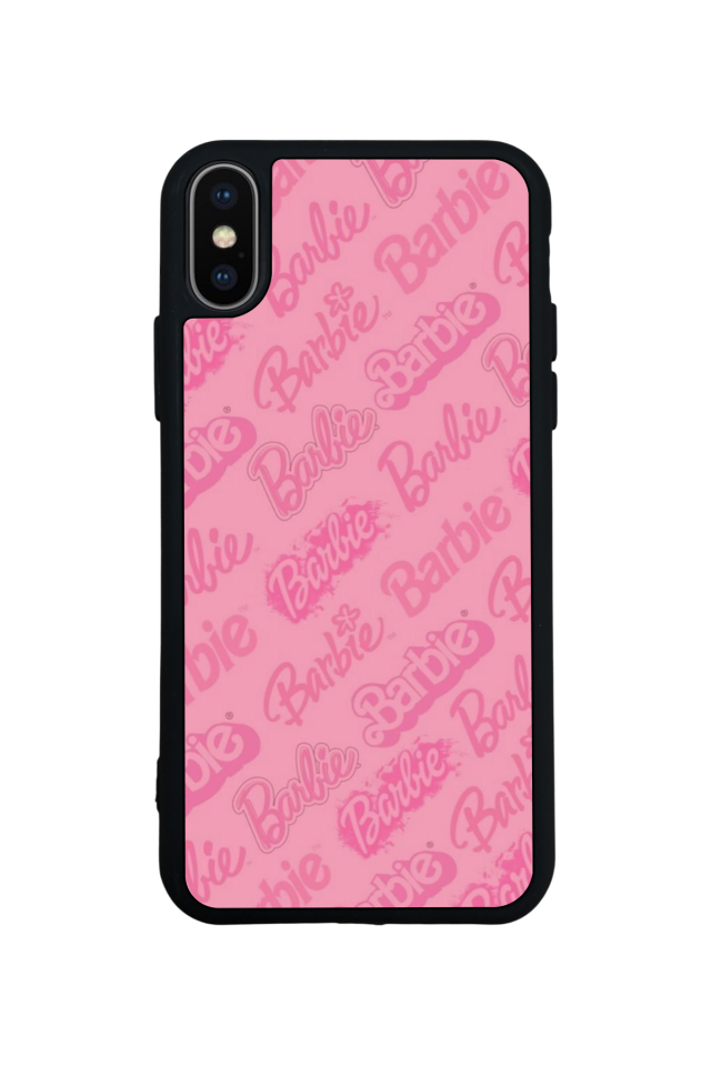 iPhone X/ XS Uyumlu Barbie Tasarımlı Glossy Premium Kılıf