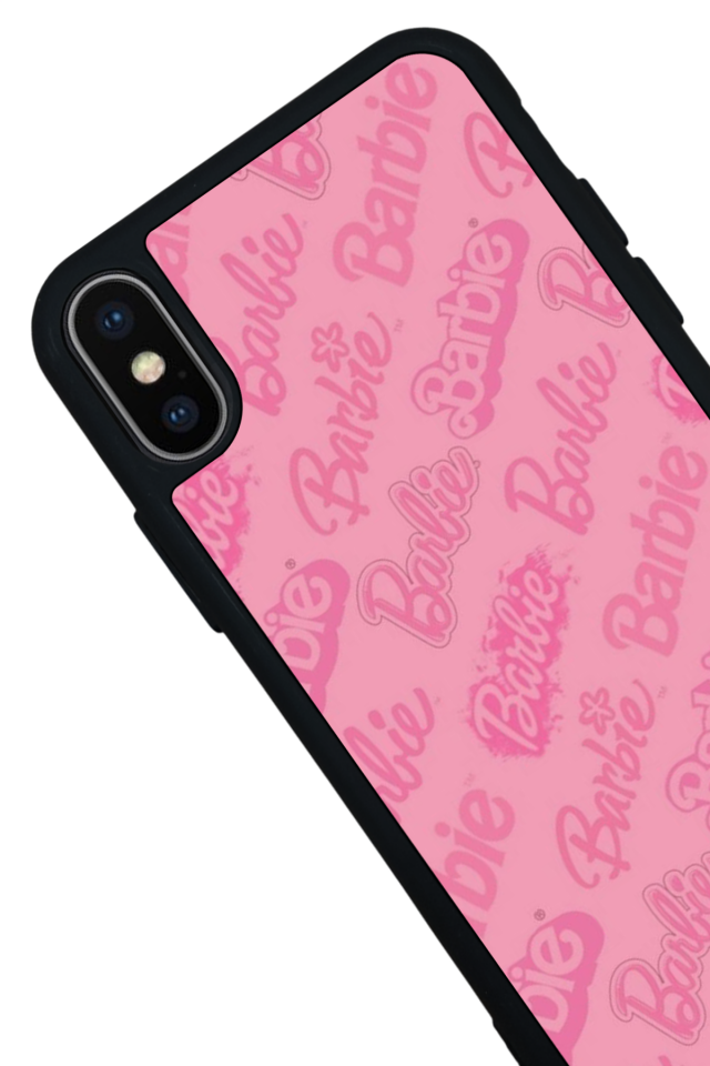 iPhone X/ XS Uyumlu Barbie Tasarımlı Glossy Premium Kılıf