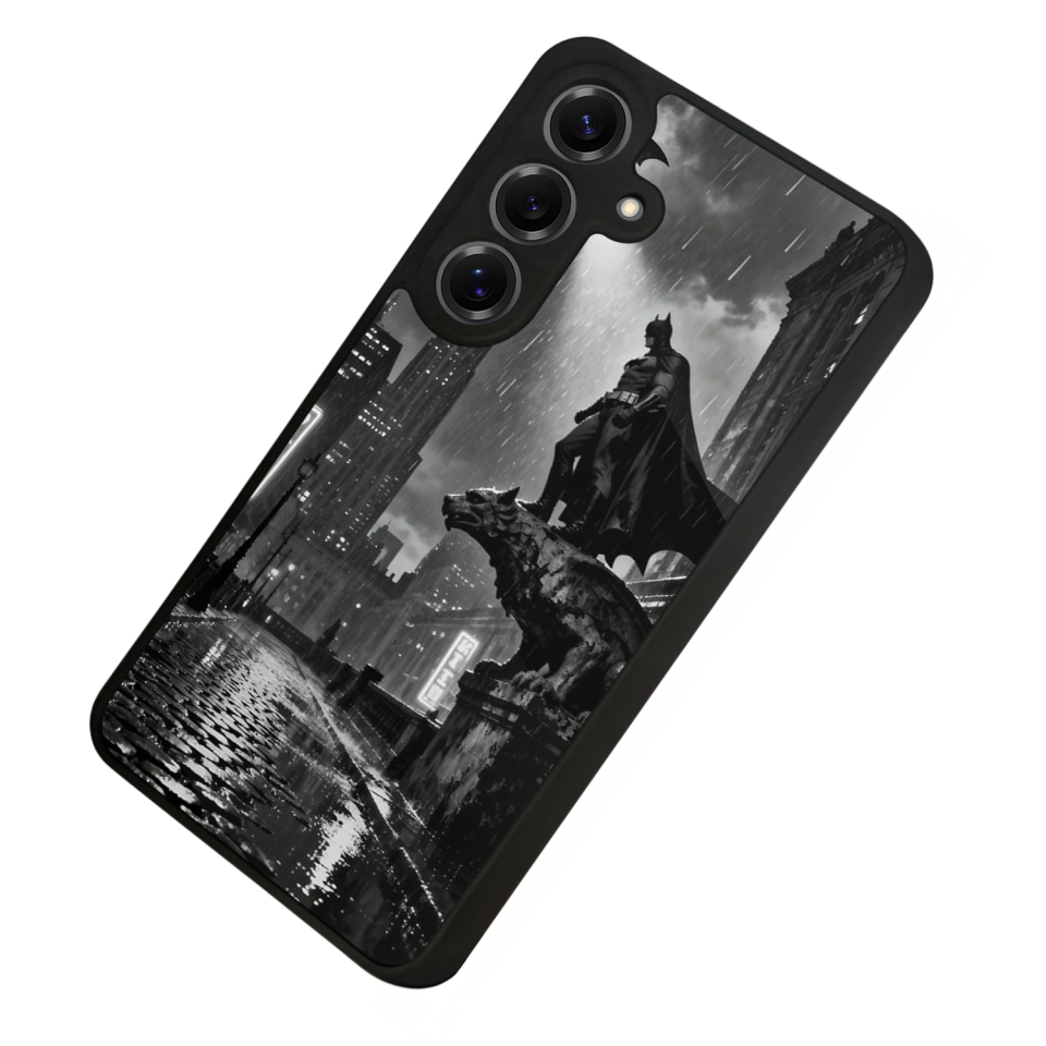Samsung Galaxy S25 Uyumlu Batman Tasarımlı Glossy Premium Kılıf