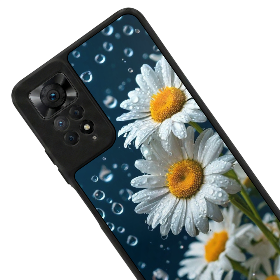 Xiaomi Redmi Note 11 Pro Uyumlu Cicek Tasarımlı Glossy Premium Kılıf