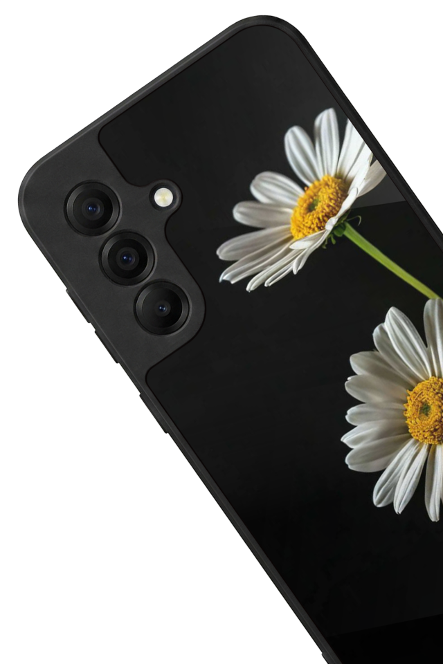 Samsung Galaxy A17 Uyumlu Cicek Tasarımlı Glossy Premium Kılıf