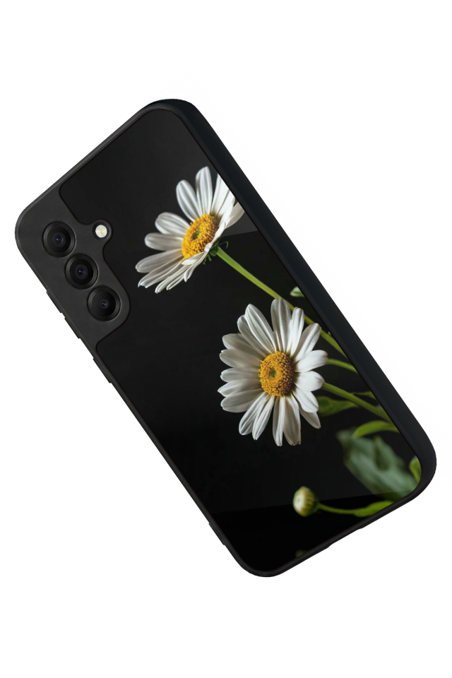 Samsung Galaxy A17 Uyumlu Cicek Tasarımlı Glossy Premium Kılıf