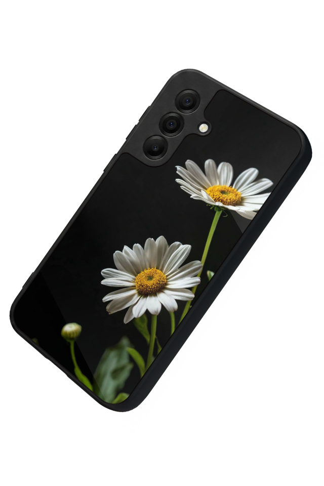 Samsung Galaxy A17 Uyumlu Cicek Tasarımlı Glossy Premium Kılıf