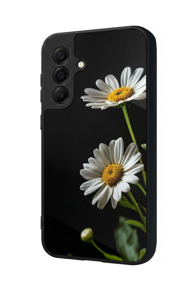 Samsung Galaxy A17 Uyumlu Cicek Tasarımlı Glossy Premium Kılıf