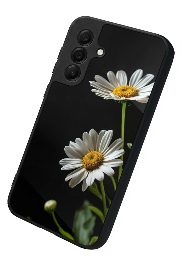 Samsung Galaxy A17 Uyumlu Cicek Tasarımlı Glossy Premium Kılıf