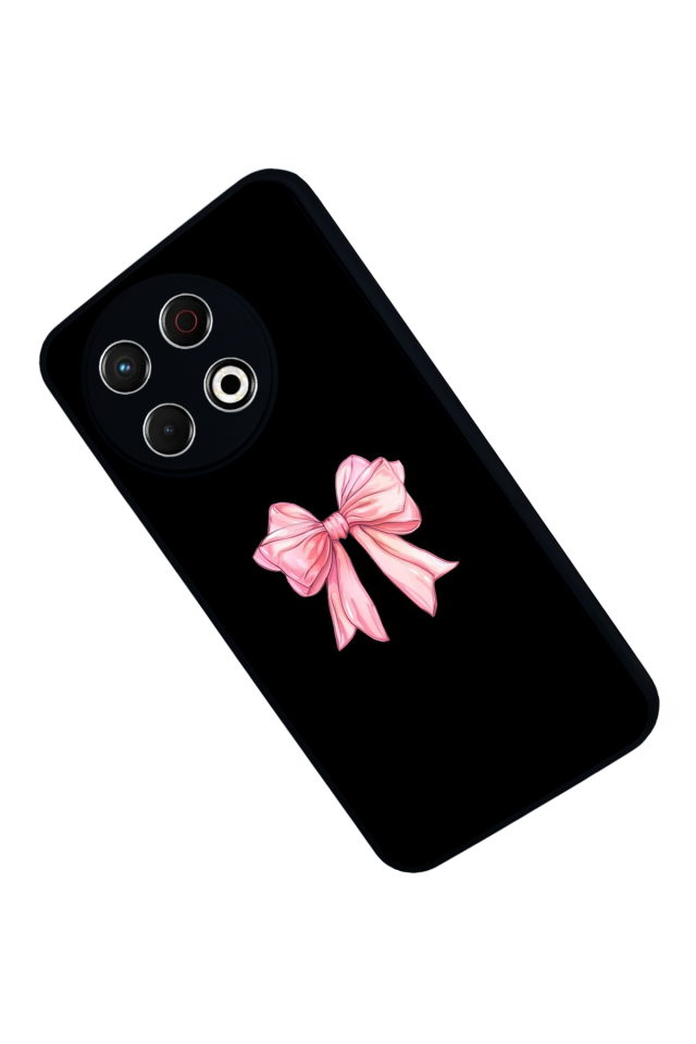 Tecno Spark 30 Pro Uyumlu Kurdele Tasarımlı Glossy Premium Kılıf