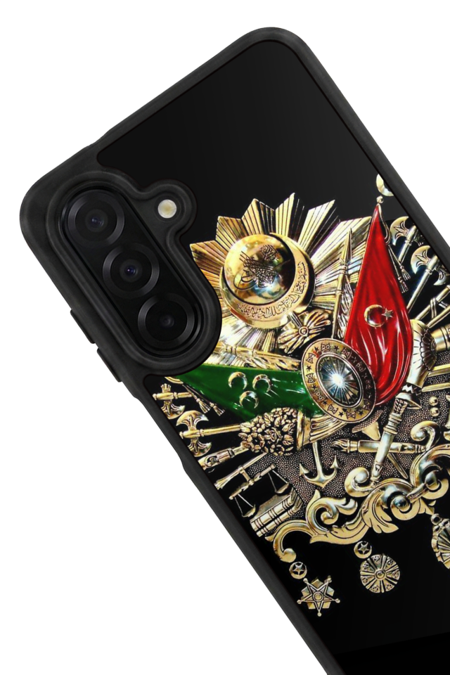 Samsung Galaxy A36 Uyumlu Osmanli Tugrasi Tasarımlı Glossy Premium Kılıf