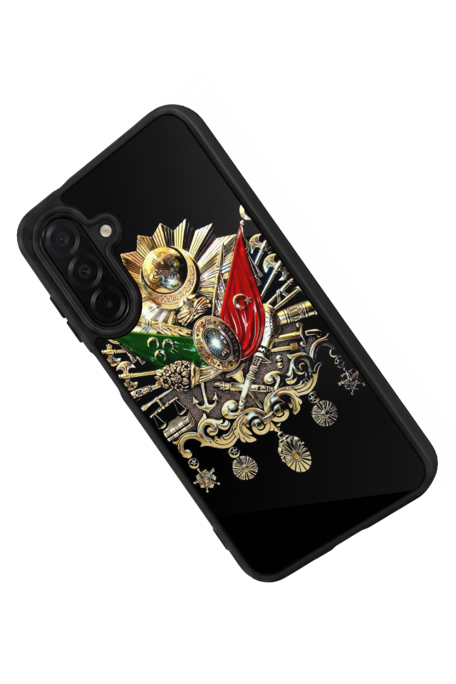 Samsung Galaxy A36 Uyumlu Osmanli Tugrasi Tasarımlı Glossy Premium Kılıf