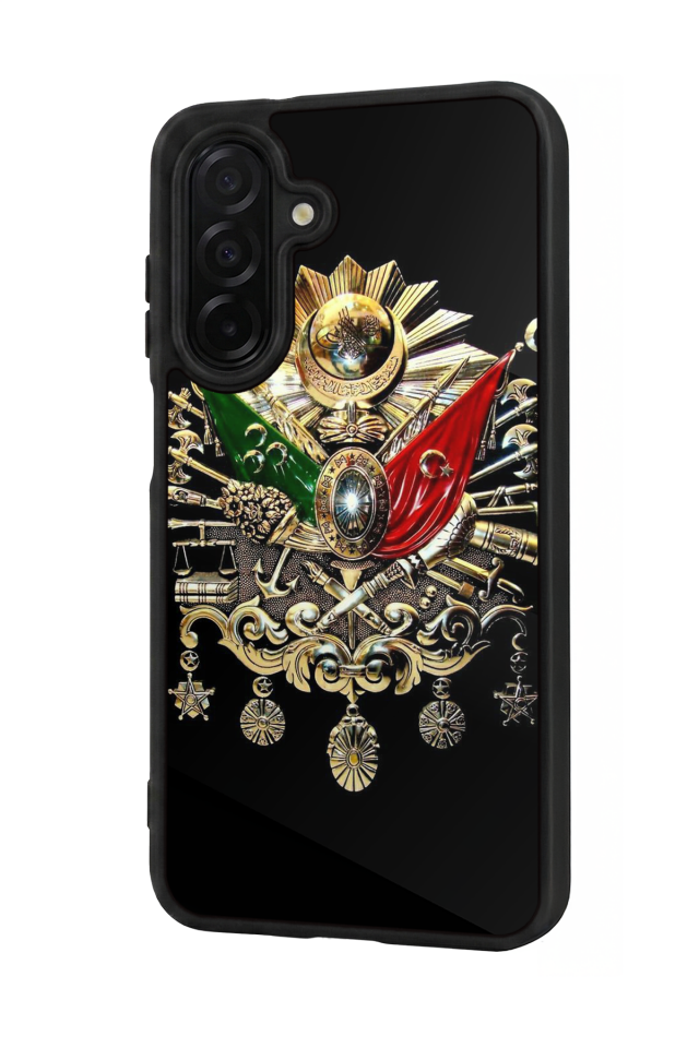 Samsung Galaxy A36 Uyumlu Osmanli Tugrasi Tasarımlı Glossy Premium Kılıf