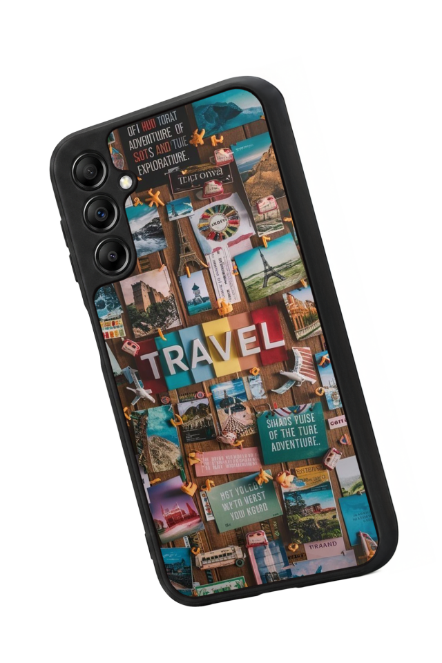 Samsung Galaxy A14 Uyumlu Poster Tasarımlı Glossy Premium Kılıf