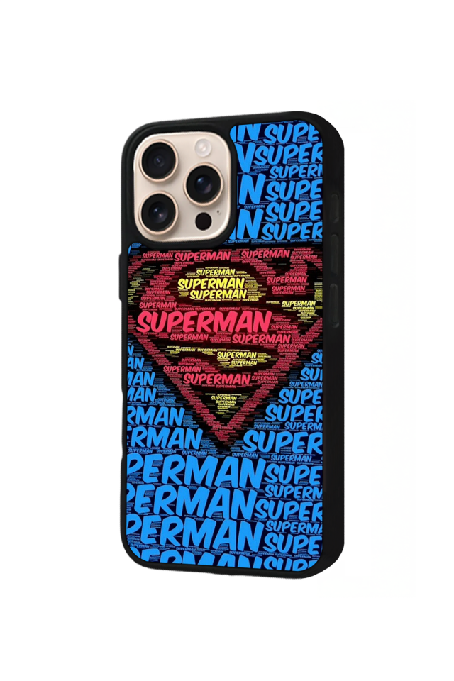 iPhone 15 Pro Max Uyumlu Superman Tasarımlı Glossy Premium Kılıf