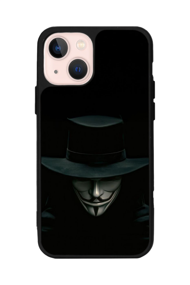 iPhone 15 Uyumlu Vendetta Tasarımlı Glossy Premium Kılıf