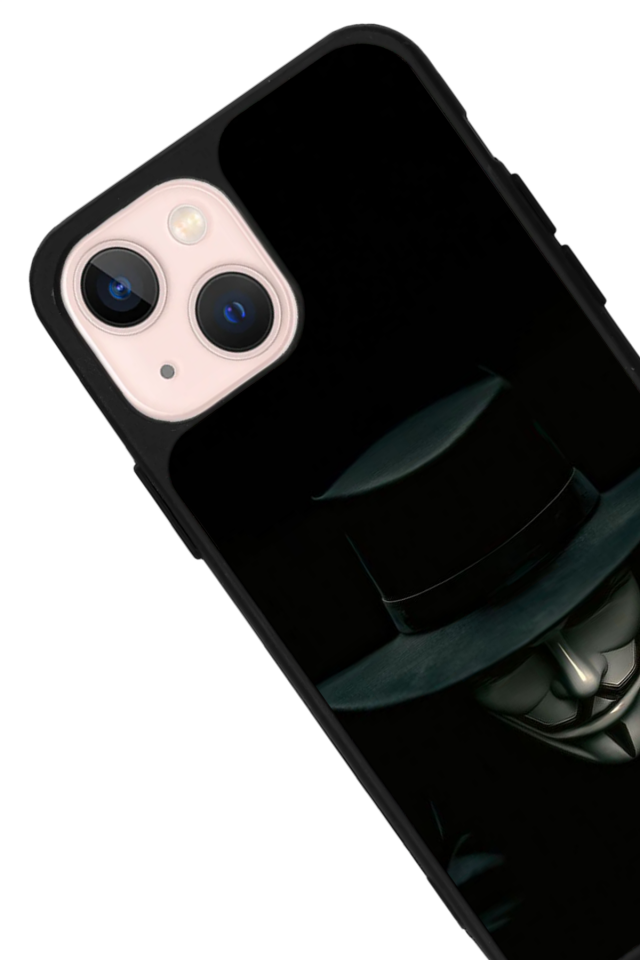 iPhone 15 Uyumlu Vendetta Tasarımlı Glossy Premium Kılıf