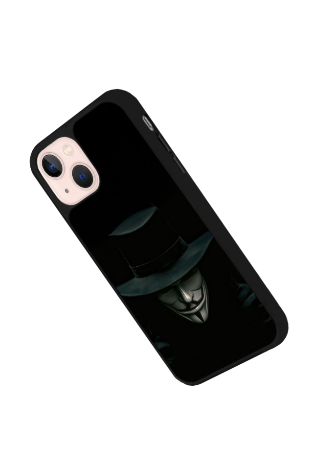 iPhone 15 Uyumlu Vendetta Tasarımlı Glossy Premium Kılıf