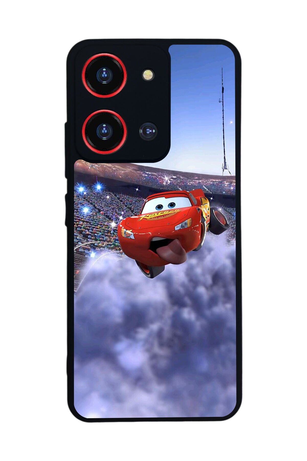Reeder S19 Max Pro S 108MP Uyumlu Simsek McQueen Tasarımlı Glossy Premium Kılıf