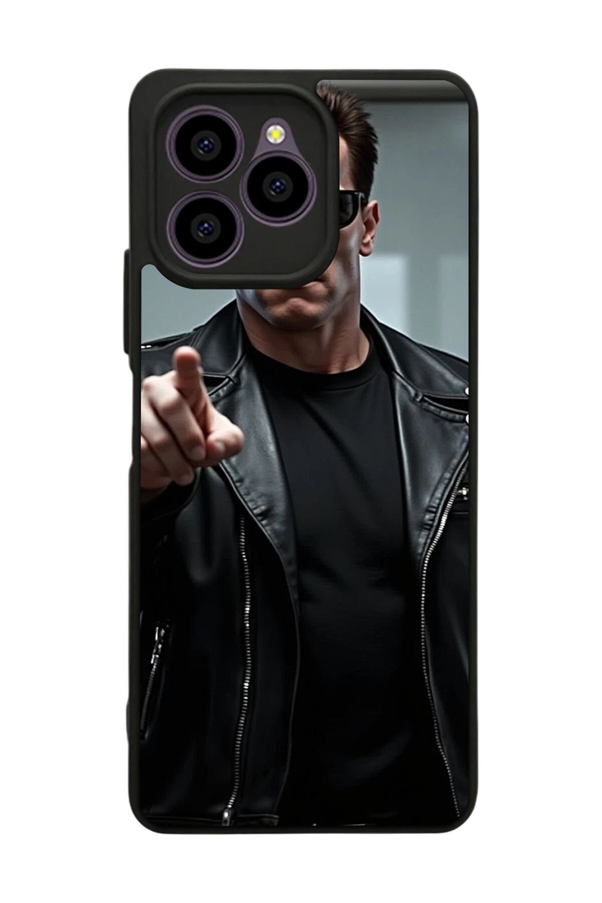 Omix X6 Uyumlu Terminator Tasarımlı Glossy Premium Kılıf