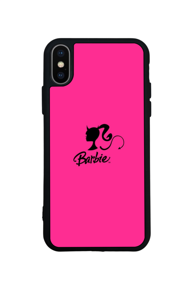 iPhone X/ XS Uyumlu Barbie Tasarımlı Glossy Premium Kılıf