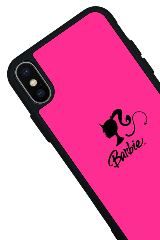iPhone X/ XS Uyumlu Barbie Tasarımlı Glossy Premium Kılıf
