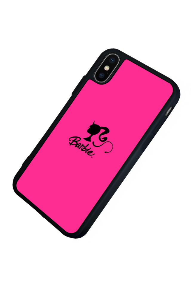 iPhone X/ XS Uyumlu Barbie Tasarımlı Glossy Premium Kılıf