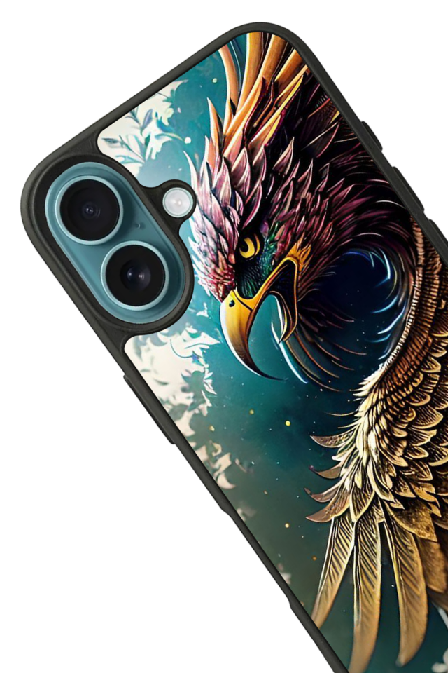 iPhone 16 Plus Uyumlu Besiktas Tasarımlı Glossy Premium Kılıf