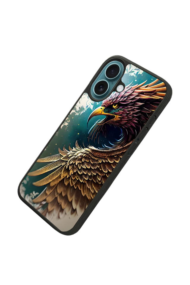 iPhone 16 Plus Uyumlu Besiktas Tasarımlı Glossy Premium Kılıf