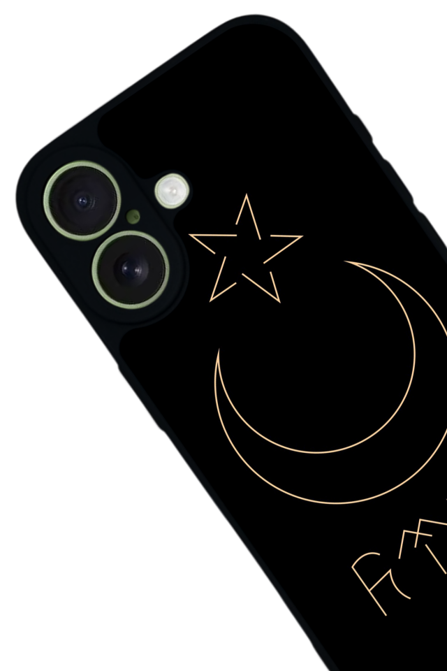 iPhone 17 Uyumlu Bozkurt Tasarımlı Glossy Premium Kılıf