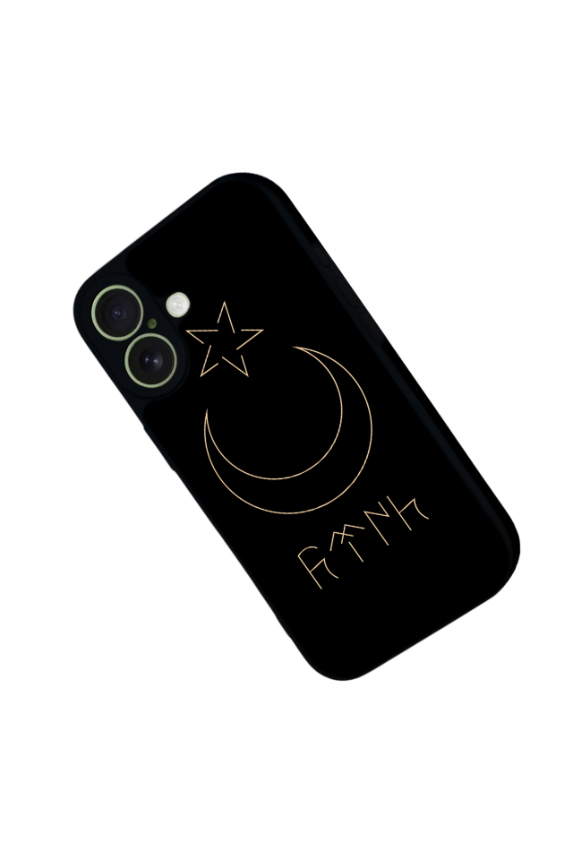 iPhone 17 Uyumlu Bozkurt Tasarımlı Glossy Premium Kılıf