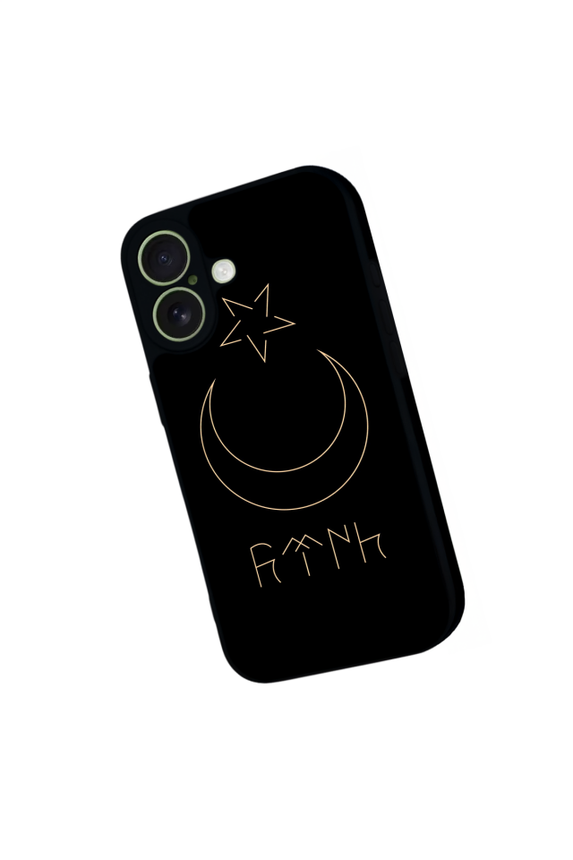 iPhone 17 Uyumlu Bozkurt Tasarımlı Glossy Premium Kılıf