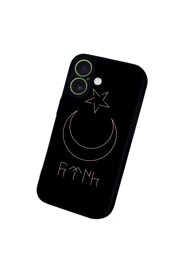 iPhone 17 Uyumlu Bozkurt Tasarımlı Glossy Premium Kılıf