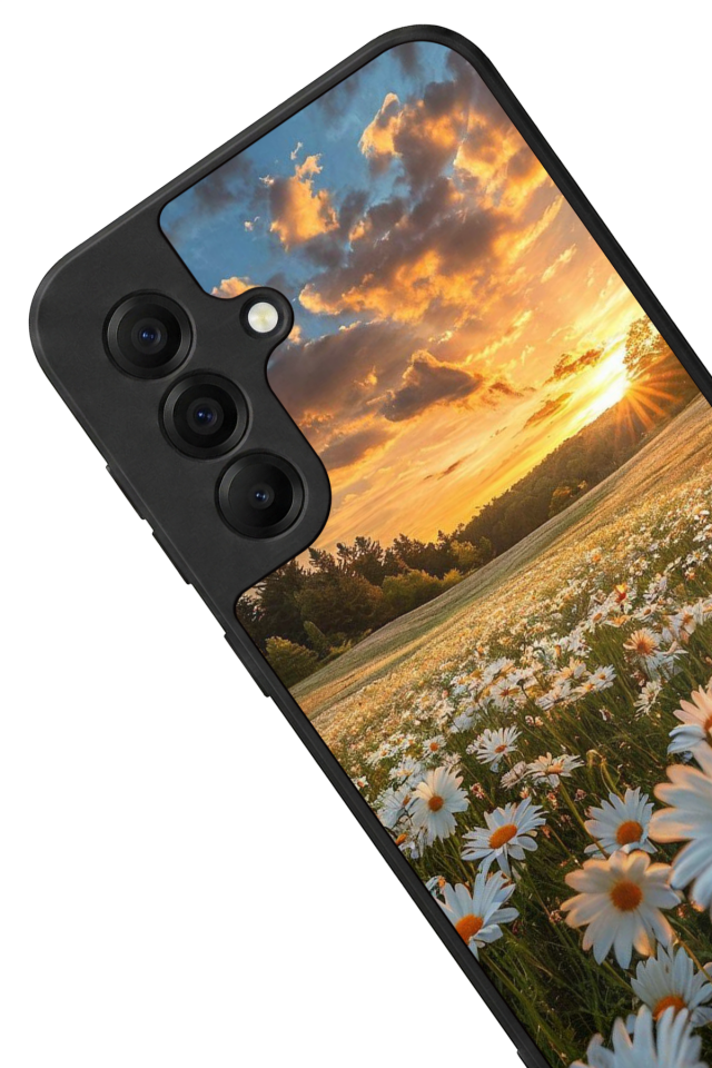 Samsung Galaxy A17 Uyumlu Cicek Tasarımlı Glossy Premium Kılıf