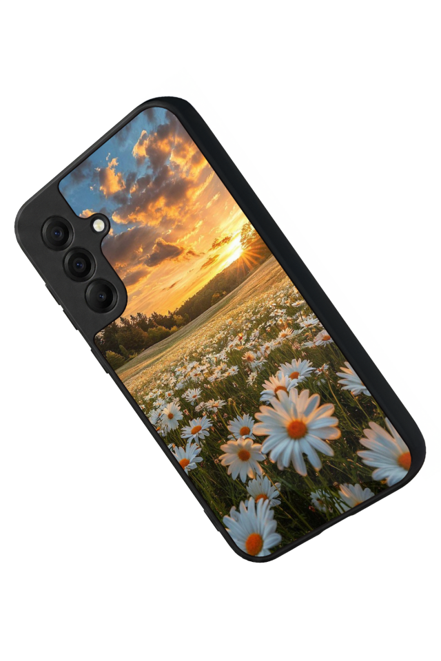 Samsung Galaxy A17 Uyumlu Cicek Tasarımlı Glossy Premium Kılıf