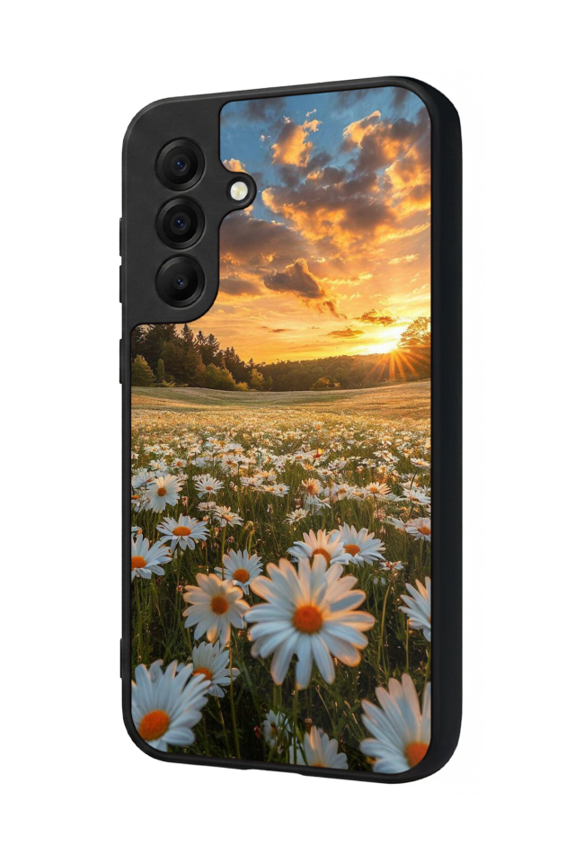 Samsung Galaxy A17 Uyumlu Cicek Tasarımlı Glossy Premium Kılıf