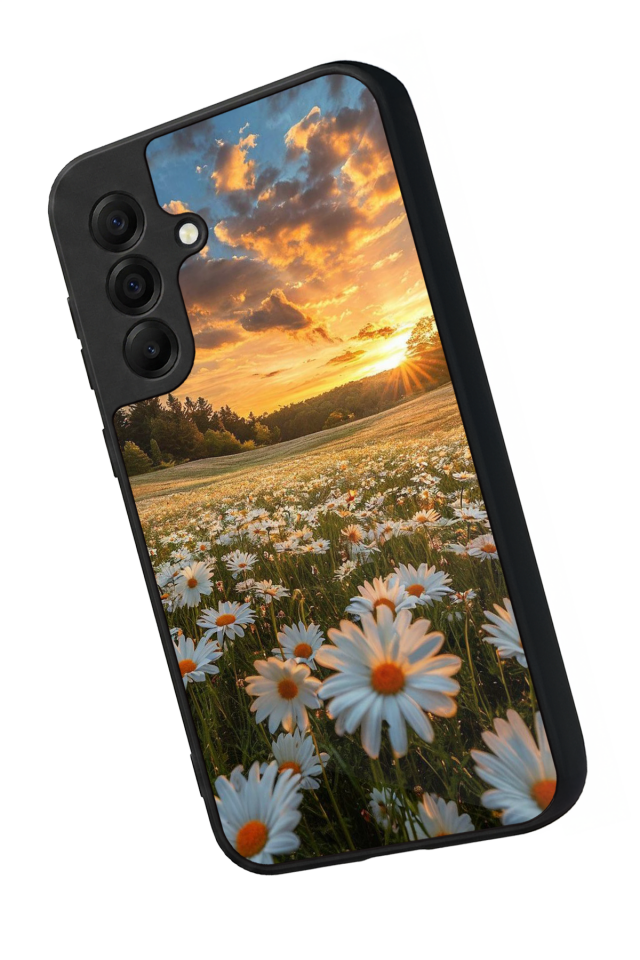 Samsung Galaxy A17 Uyumlu Cicek Tasarımlı Glossy Premium Kılıf