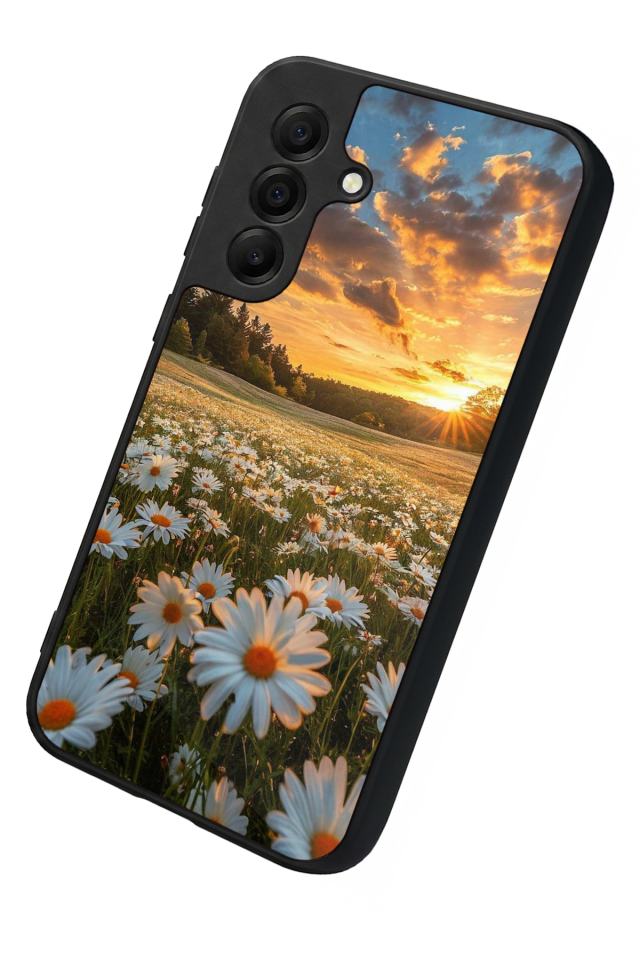Samsung Galaxy A17 Uyumlu Cicek Tasarımlı Glossy Premium Kılıf