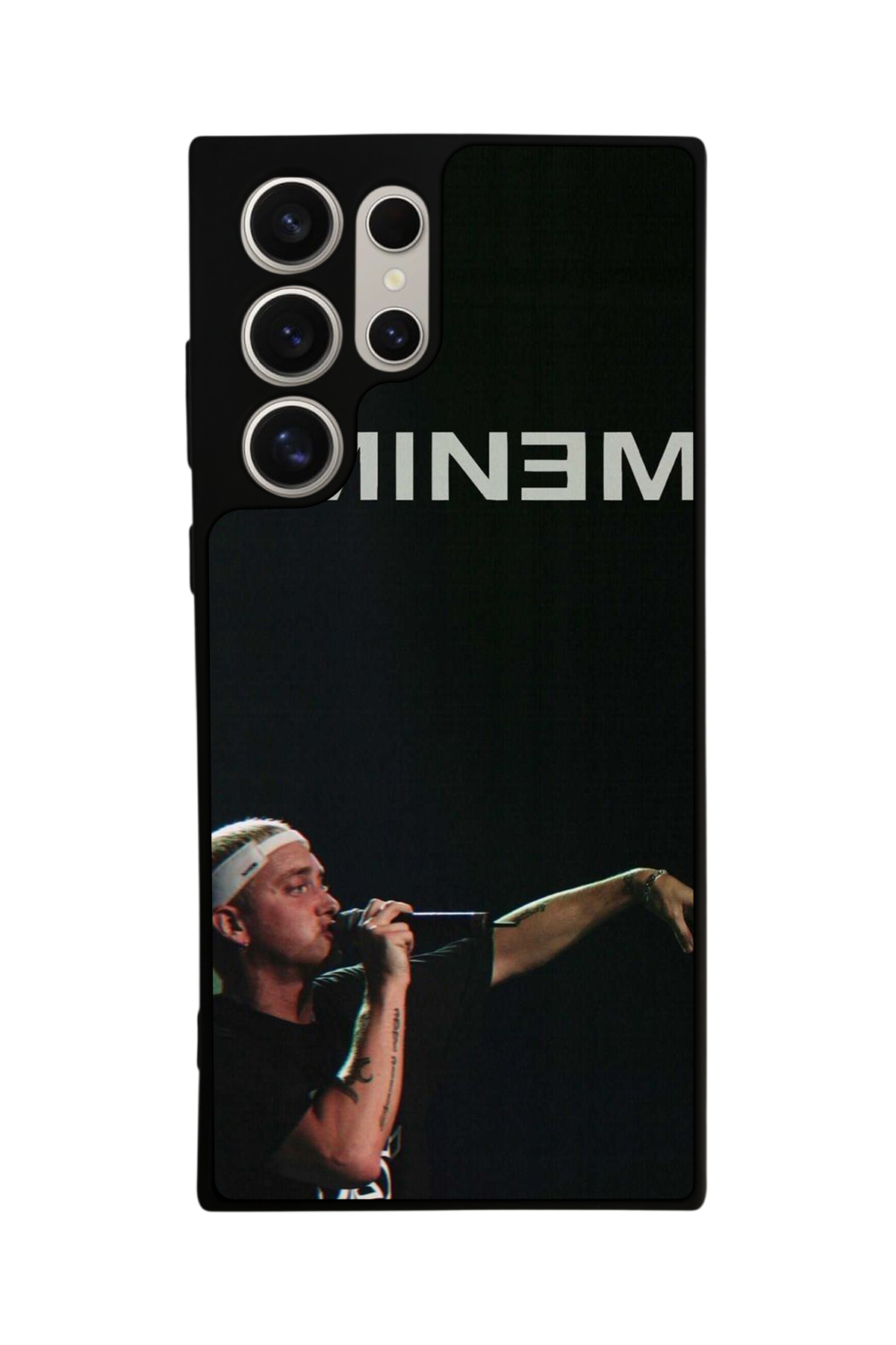 Samsung Galaxy S22 Ultra Uyumlu Eminem Tasarımlı Glossy Premium Kılıf