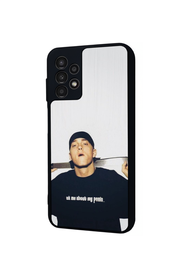 Samsung Galaxy A23 Uyumlu Eminem Tasarımlı Glossy Premium Kılıf