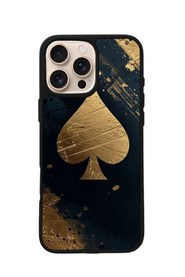 iPhone 16 Pro Uyumlu Kart Tasarımlı Glossy Premium Kılıf
