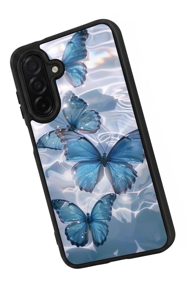 Samsung Galaxy A26 Uyumlu Kelebek Tasarımlı Glossy Premium Kılıf