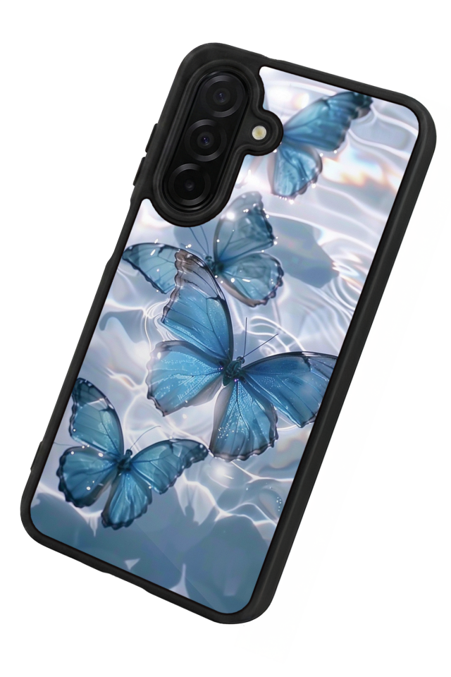 Samsung Galaxy A26 Uyumlu Kelebek Tasarımlı Glossy Premium Kılıf