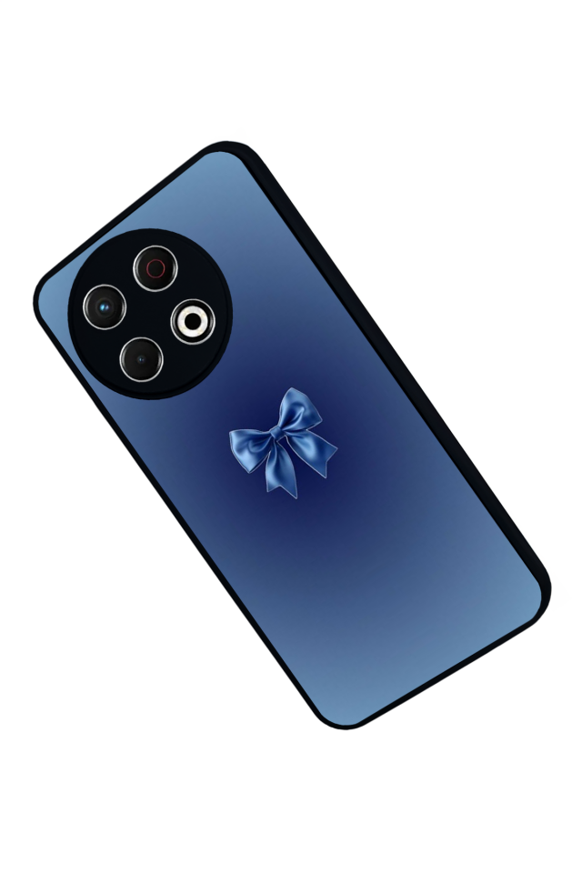 Tecno Spark 30 Pro Uyumlu Kurdele Tasarımlı Glossy Premium Kılıf