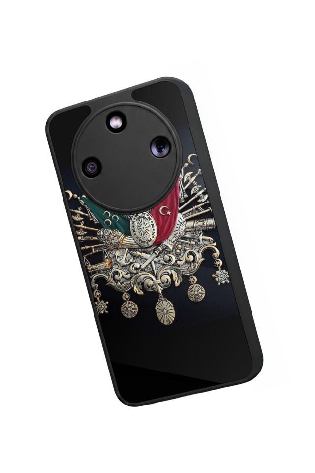 Honor Magic 8 Lite Uyumlu Ay Tasarımlı Glossy Premium Kılıf