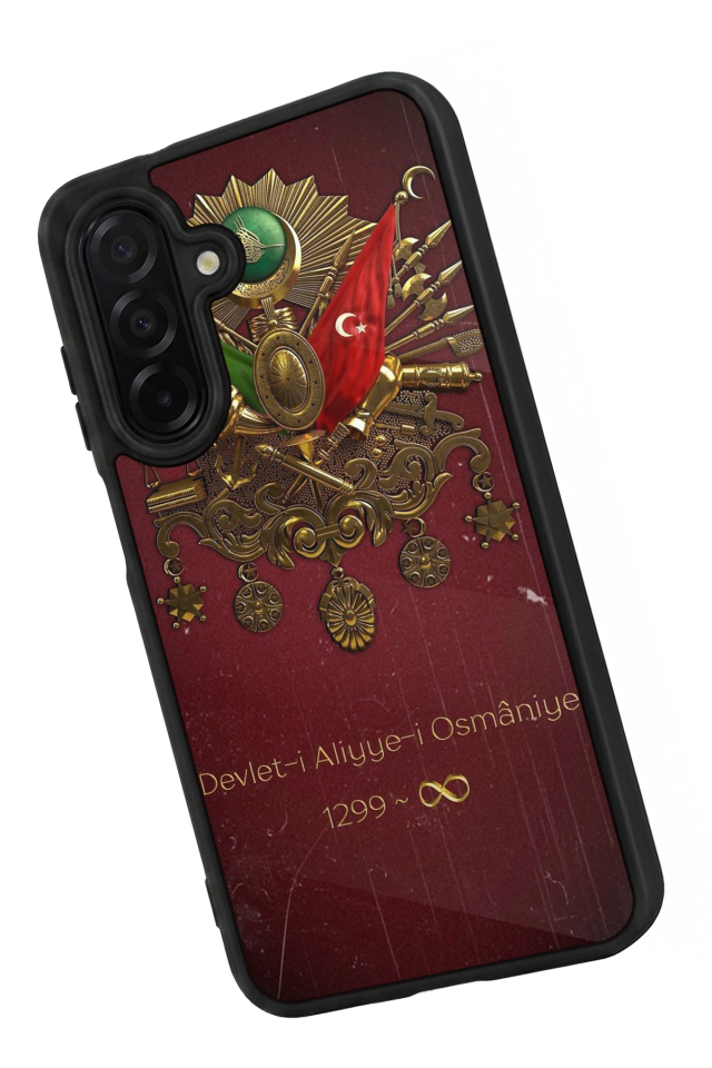 Samsung Galaxy A36 Uyumlu Osmanli Tugrasi Tasarımlı Glossy Premium Kılıf