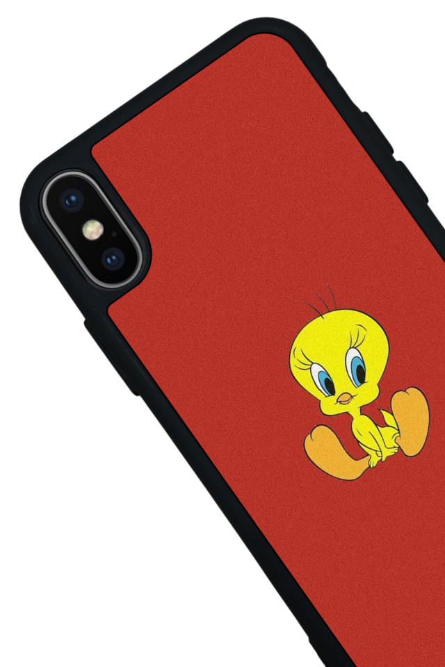 iPhone XS Max Uyumlu Tweety Tasarımlı Glossy Premium Kılıf