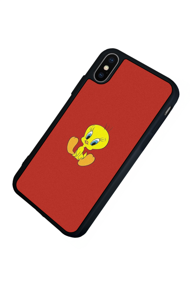 iPhone XS Max Uyumlu Tweety Tasarımlı Glossy Premium Kılıf