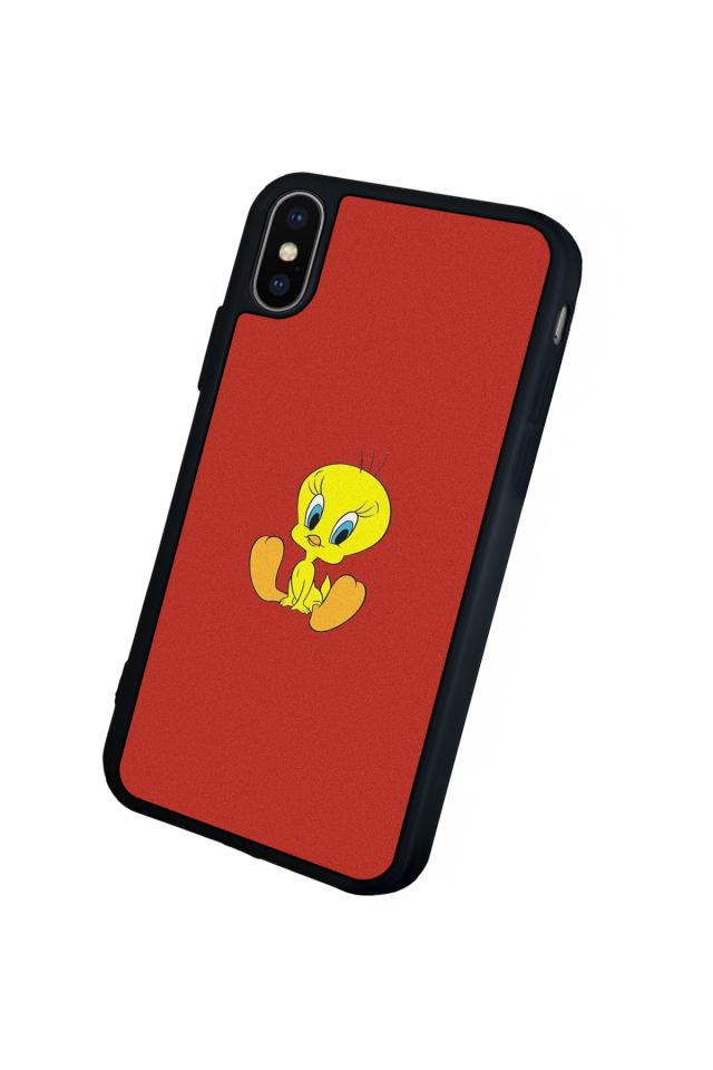 iPhone XS Max Uyumlu Tweety Tasarımlı Glossy Premium Kılıf