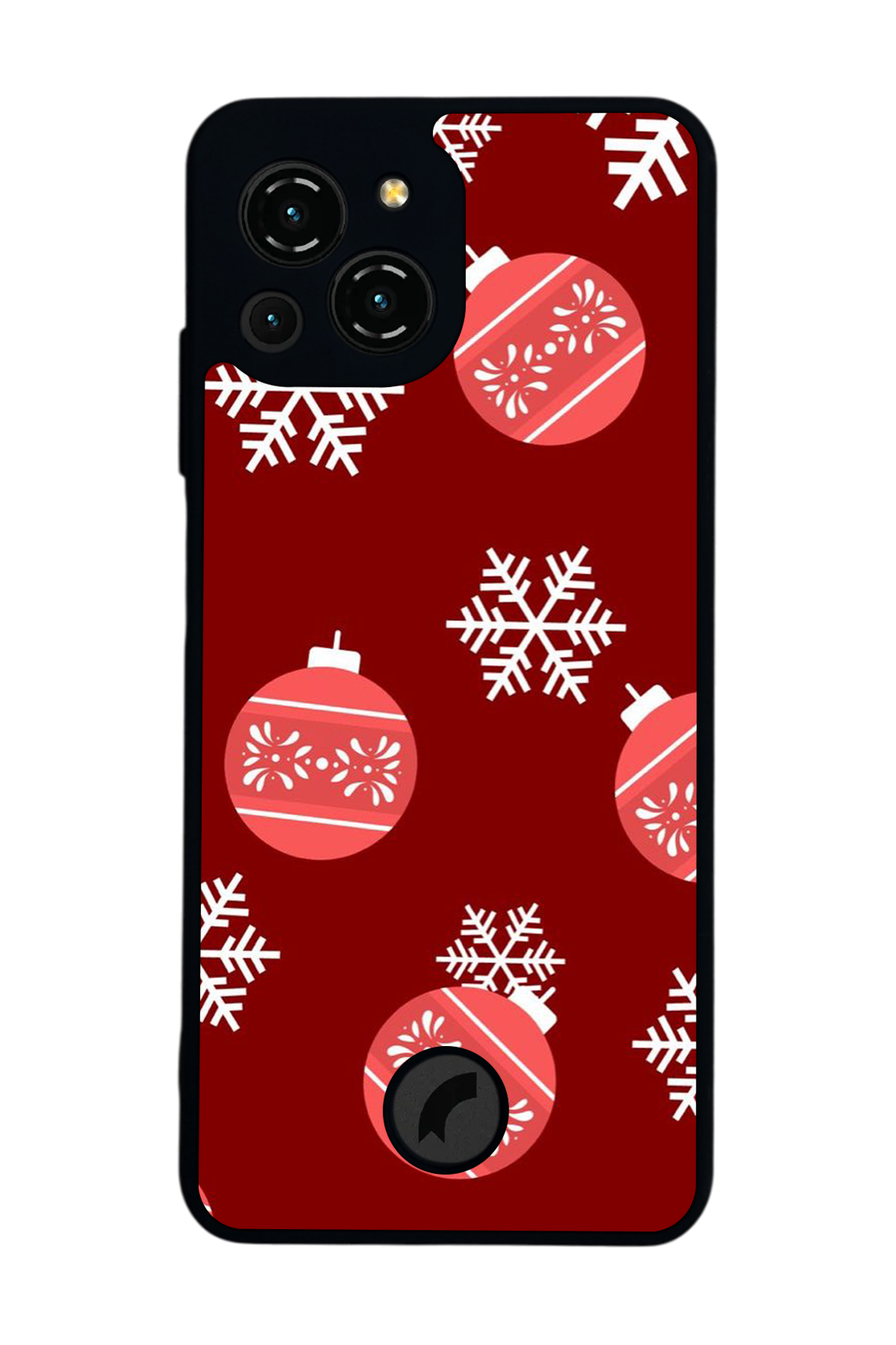 Reeder S23 Pro Max Uyumlu Yilbasi Christmas Tasarımlı Glossy Premium Kılıf