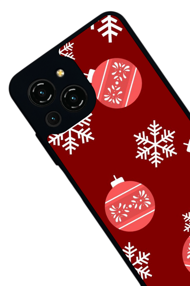 Reeder S23 Pro Max Uyumlu Yilbasi Christmas Tasarımlı Glossy Premium Kılıf