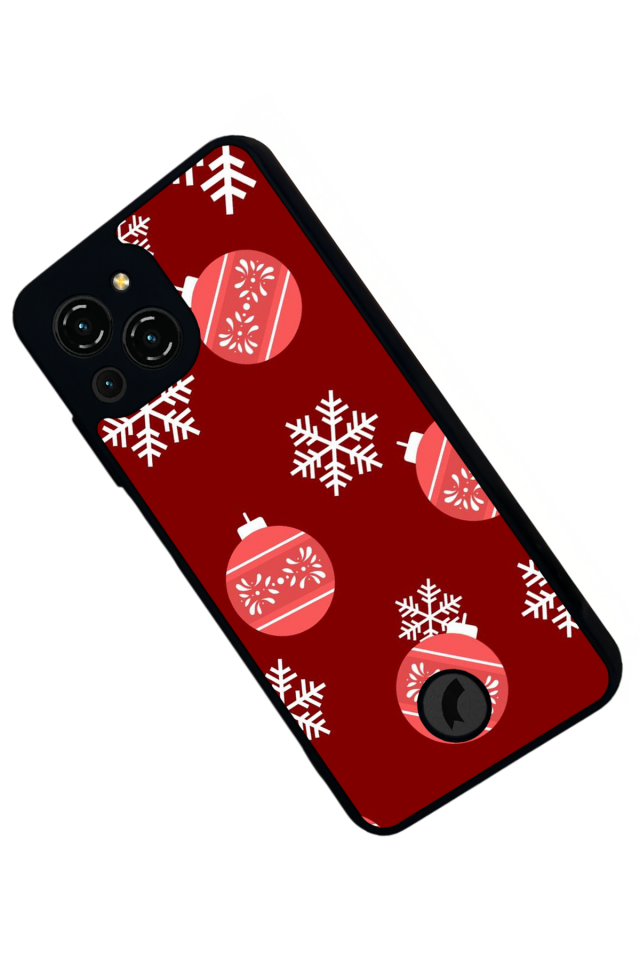 Reeder S23 Pro Max Uyumlu Yilbasi Christmas Tasarımlı Glossy Premium Kılıf