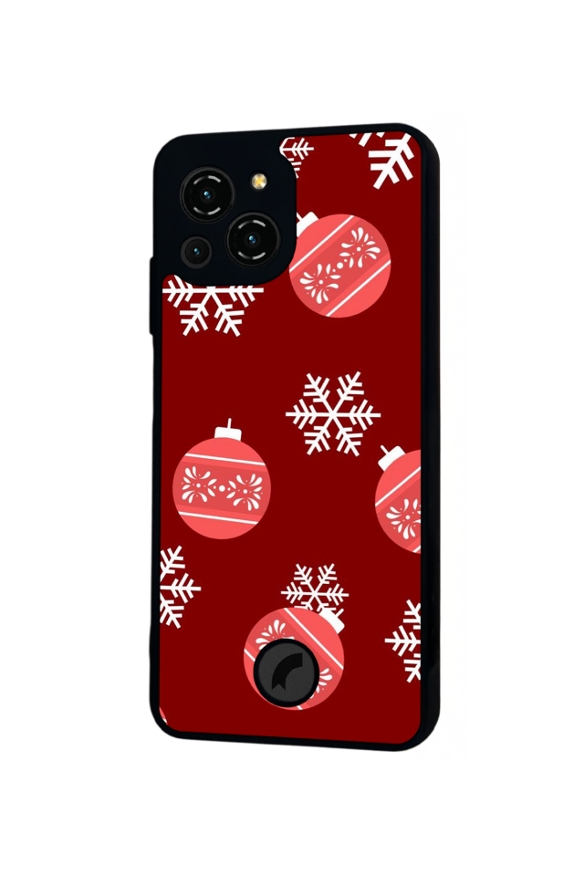 Reeder S23 Pro Max Uyumlu Yilbasi Christmas Tasarımlı Glossy Premium Kılıf